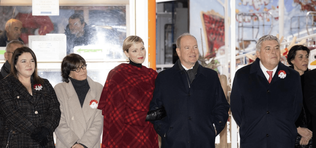 Prince and Princesses turn on Monaco’s Chistmas lights