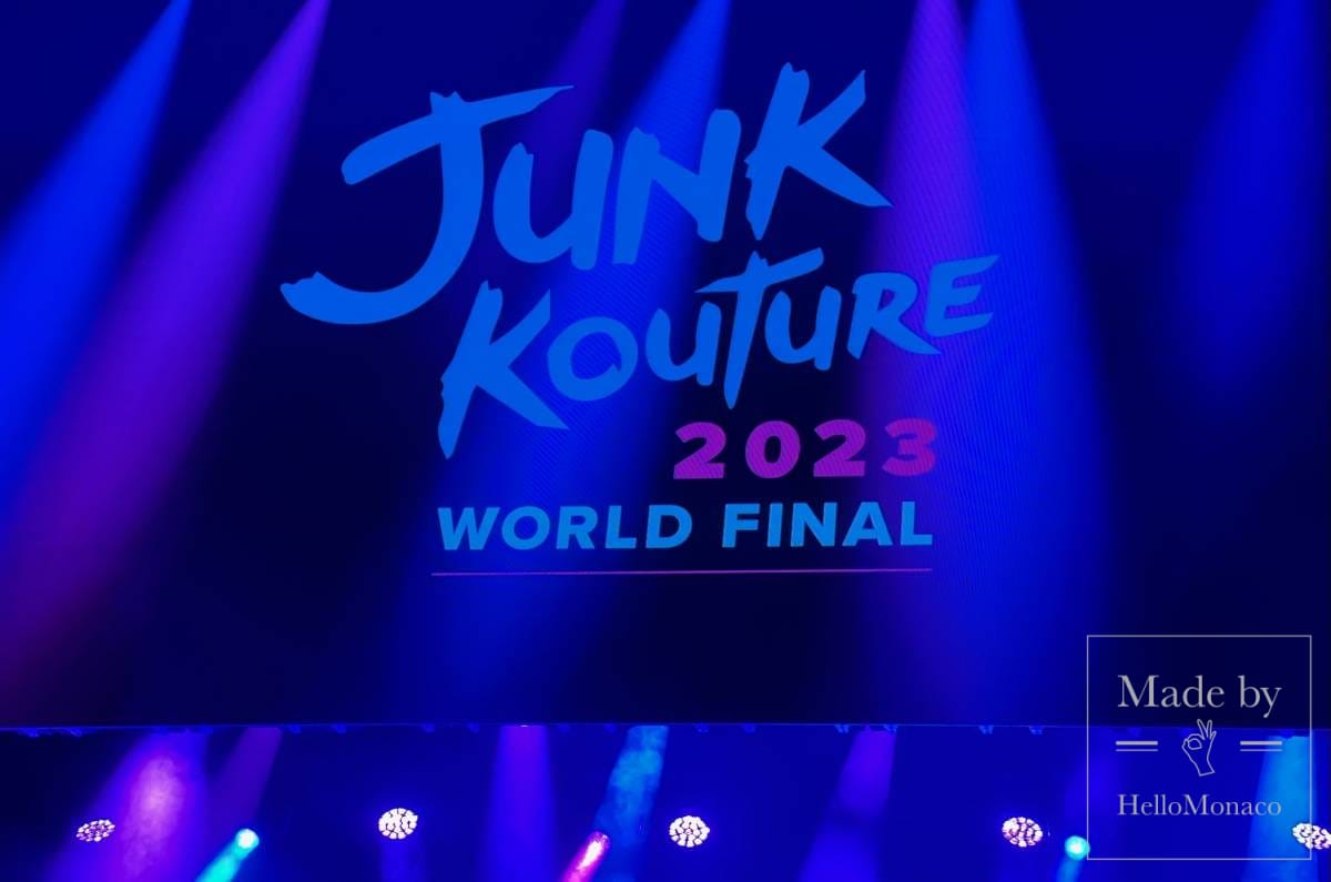 Les gagnants de la finale mondiale de Junk Kouture à Monaco presque radieux