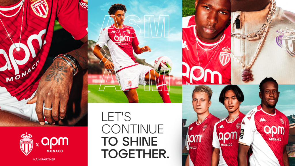 Monaco Ap L'AS Monaco et l'APM Monaco prolongent leur partenariat jusqu'en 2026