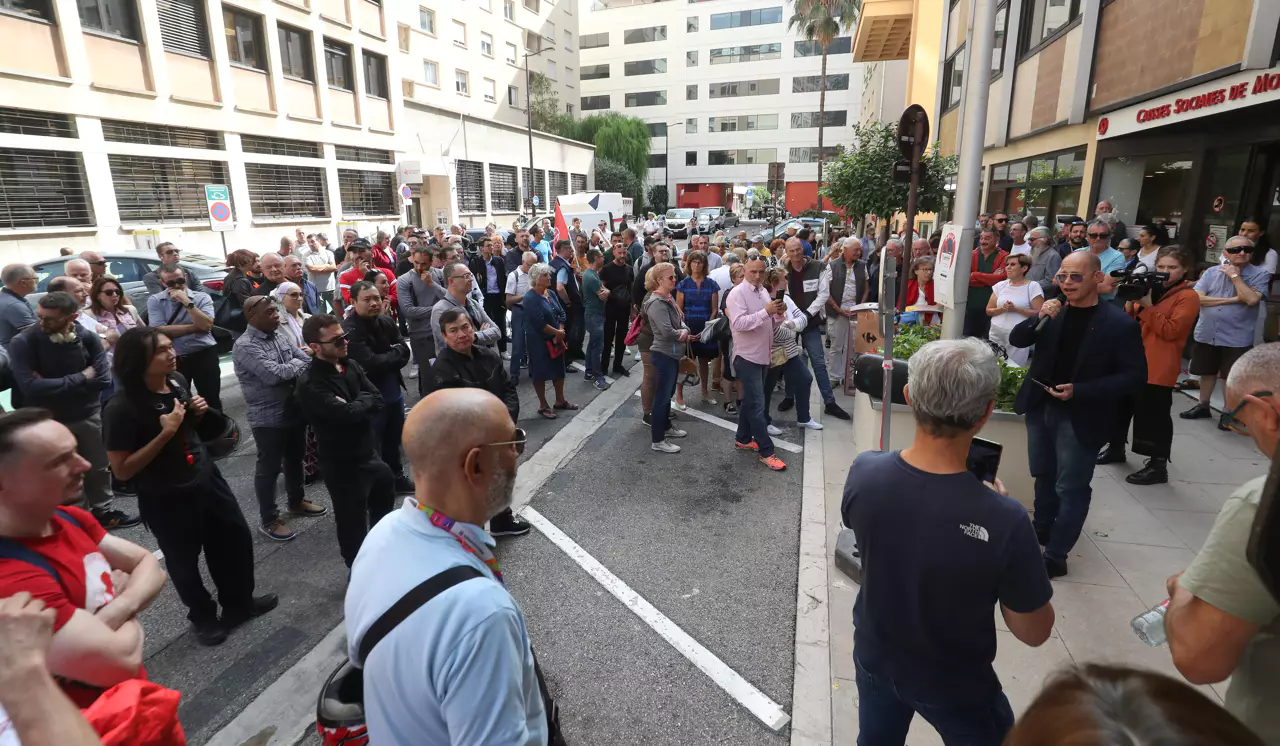 Rassemblement sur l'état des syndicats à Monaco