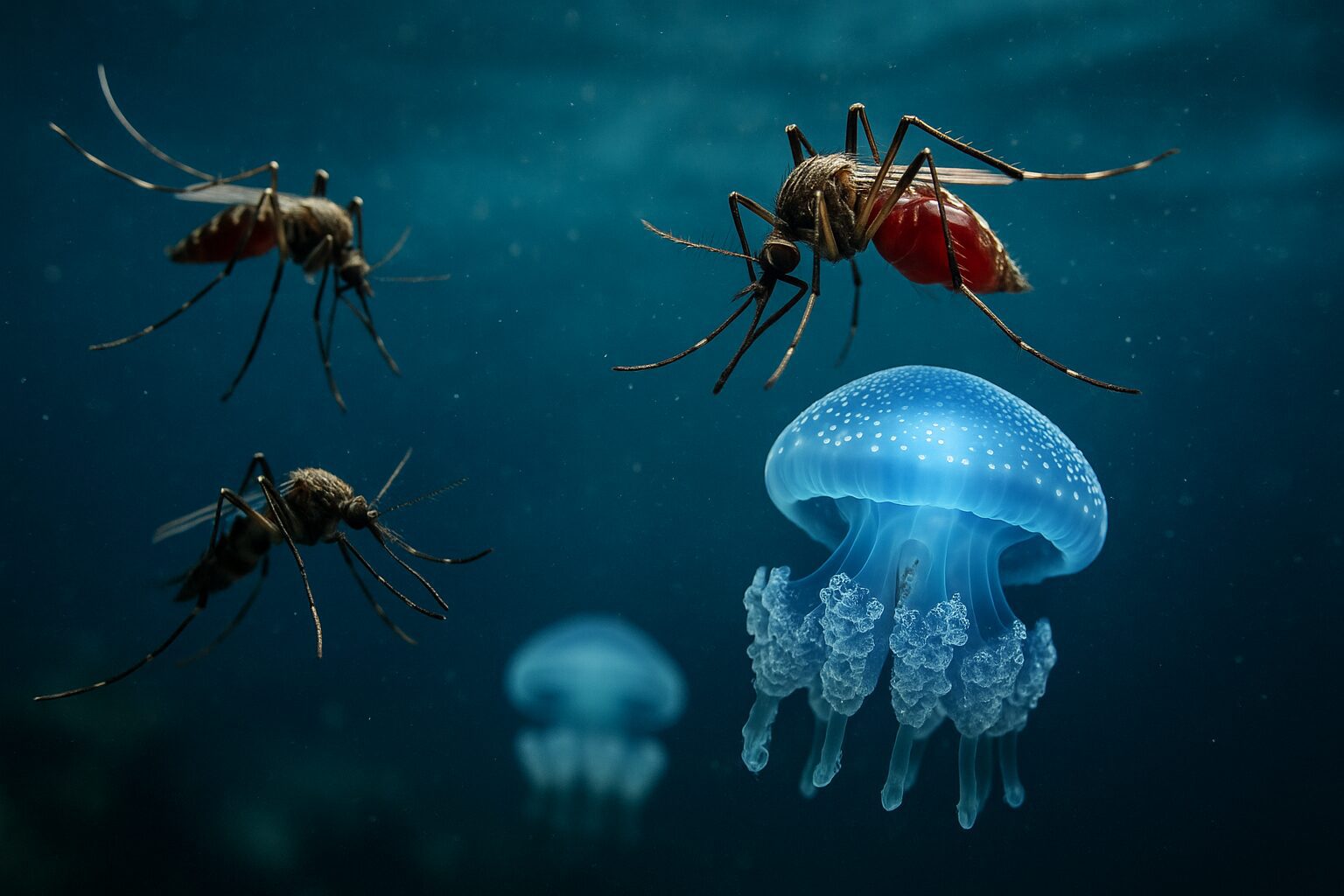 Démangeaisons la guerre sur la Riviera comme votre plan de bataille contre les moustiques et les méduses