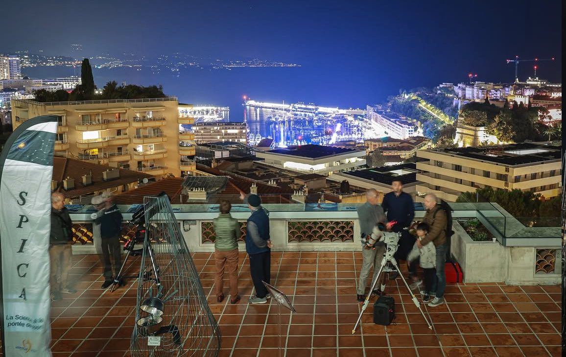 Une nuit cosmique de découverte au-dessus de la Principauté