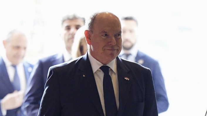 Prince Albert makes rare appearance at Commonwealth Day ceremony