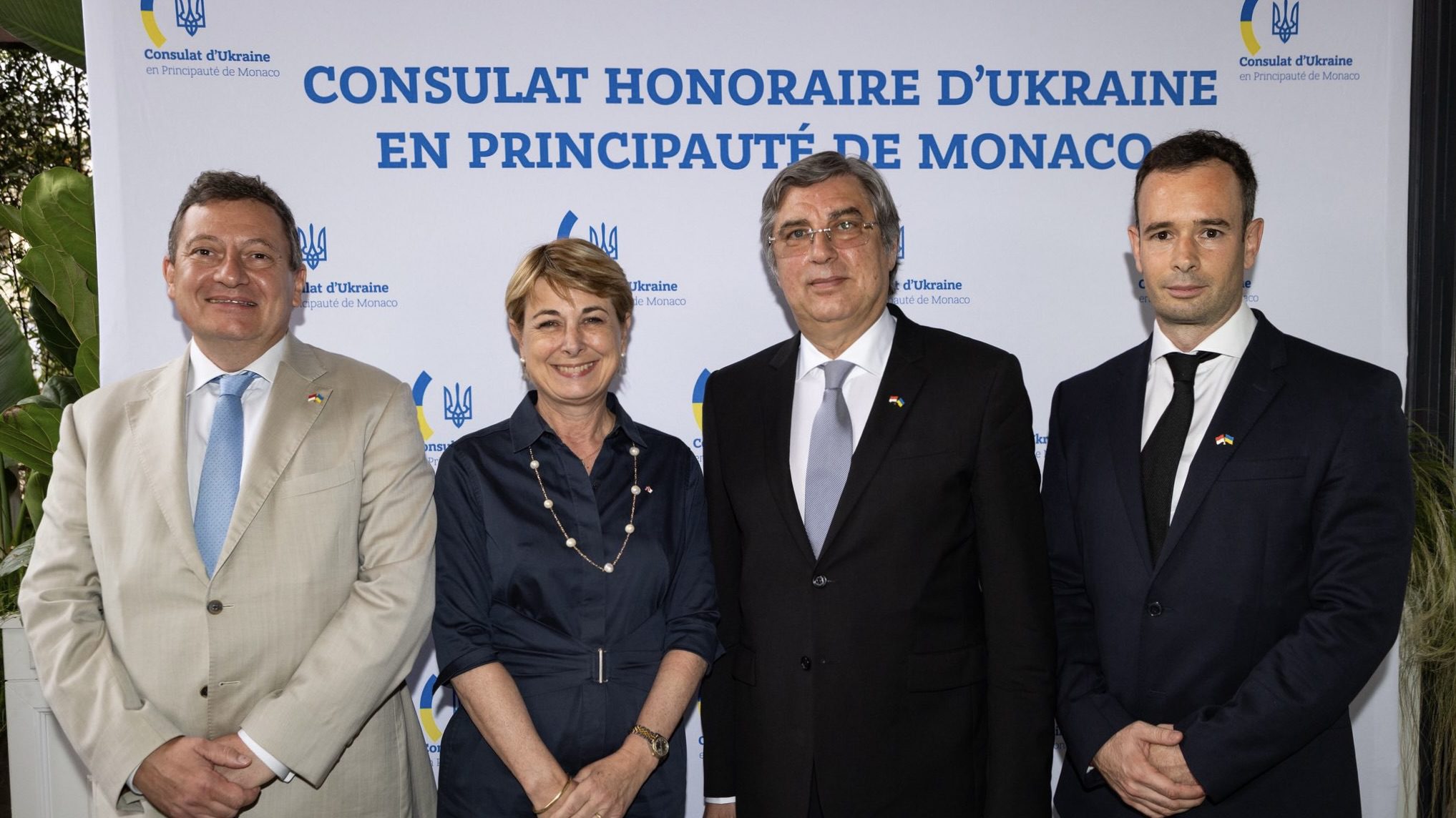 L'Ukraine renforce sa présence diplomatique avec l'inauguration du consulat officiel de Monaco