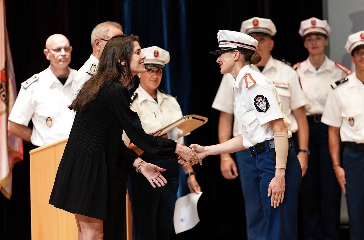 La promotion de Charlotte Casiraghi rejoint les rangs de la police monégasque