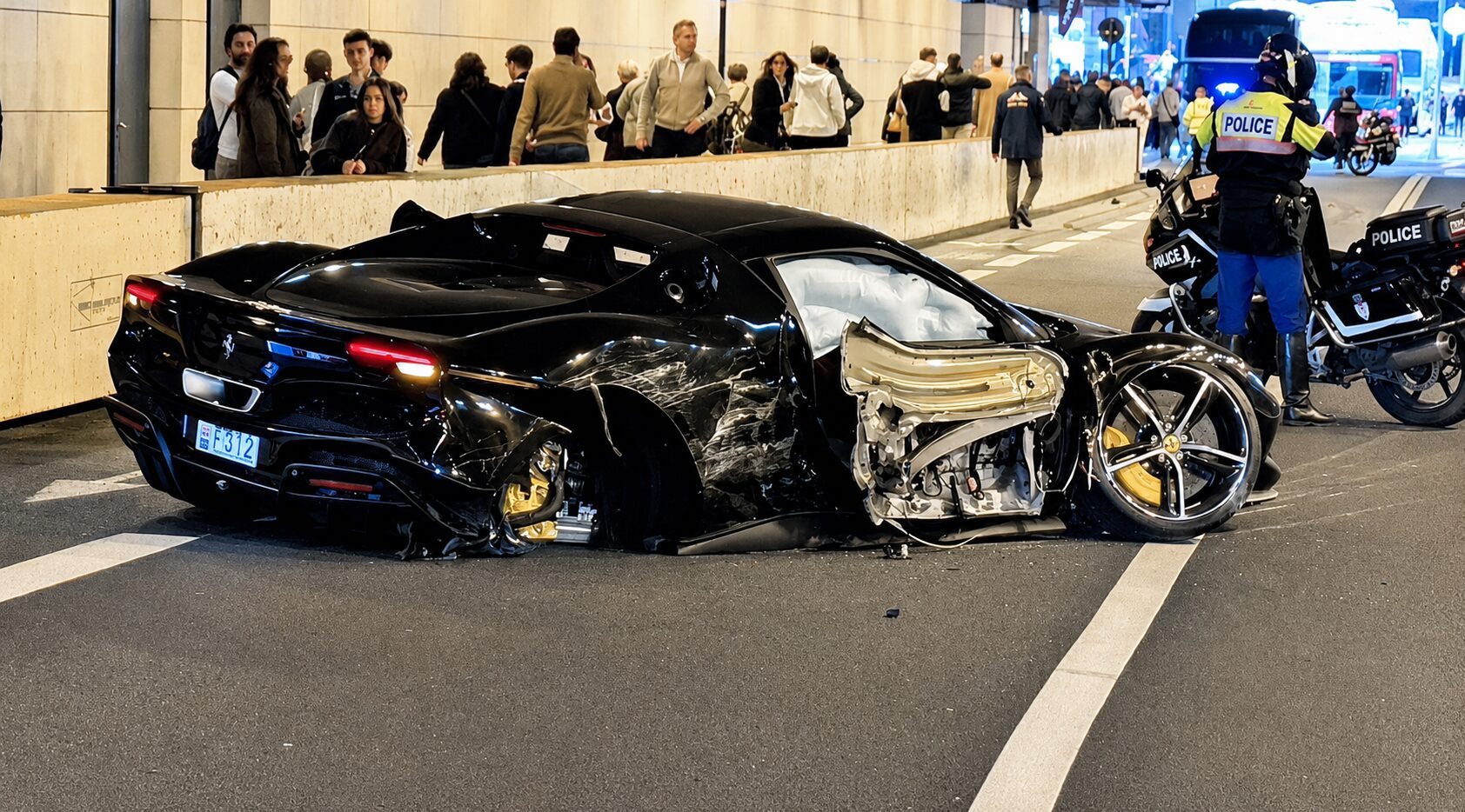 Le pilote Ferrari revient au tribunal pour un accident dans le tunnel de Monaco à 190 km/h