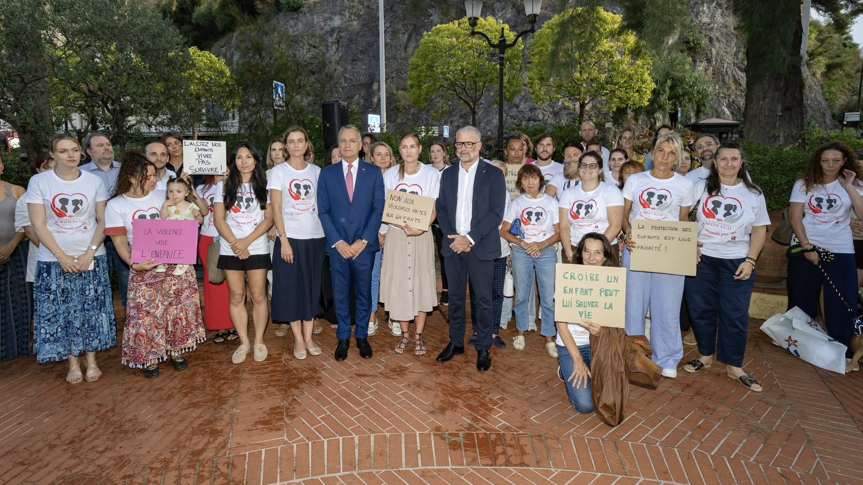 Un rassemblement à Monaco met en avant la lutte contre les violences envers les enfants