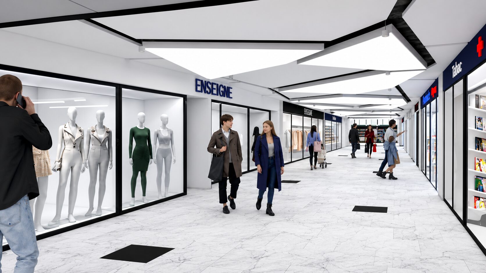 La refonte du centre commercial de Fontvieille s'accélère