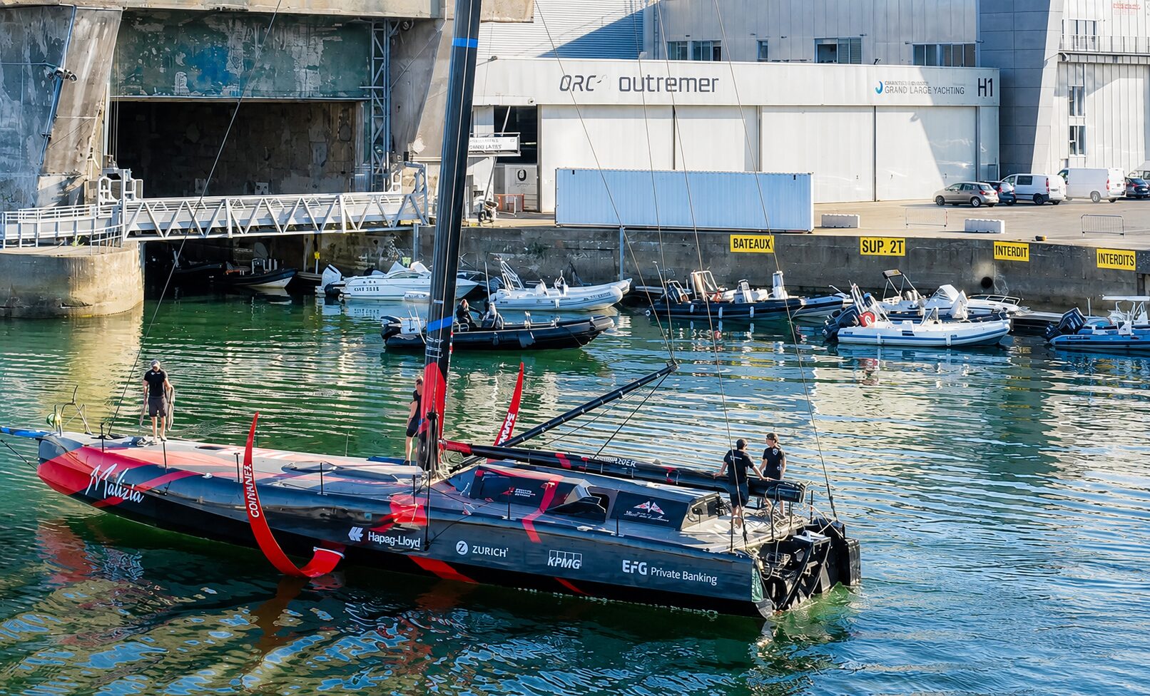 Le nouveau yacht de Team Malizia passe un test de stabilité crucial