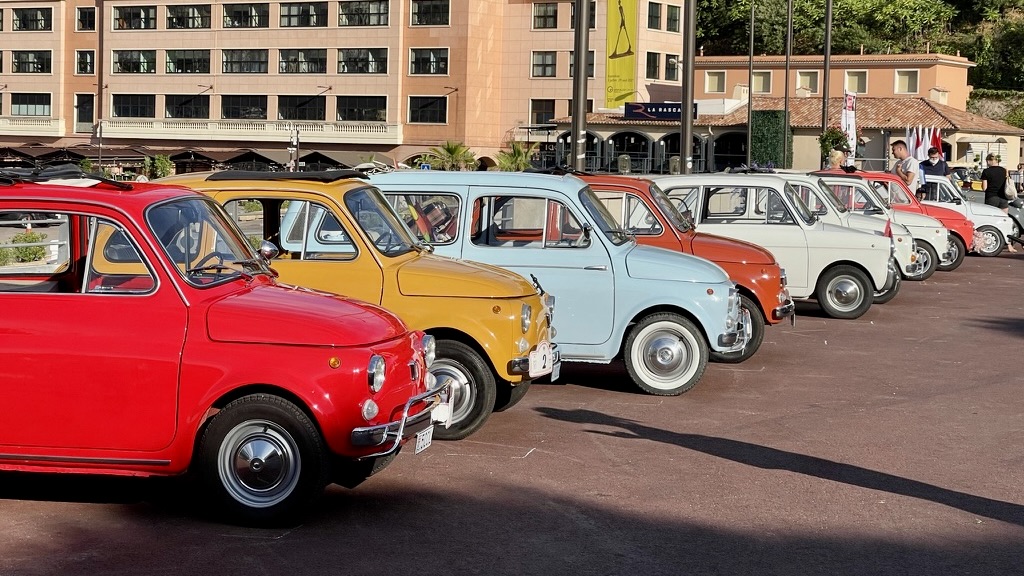 Port Hercule to host sixth Monaco international meeting for classic Fiat 500s