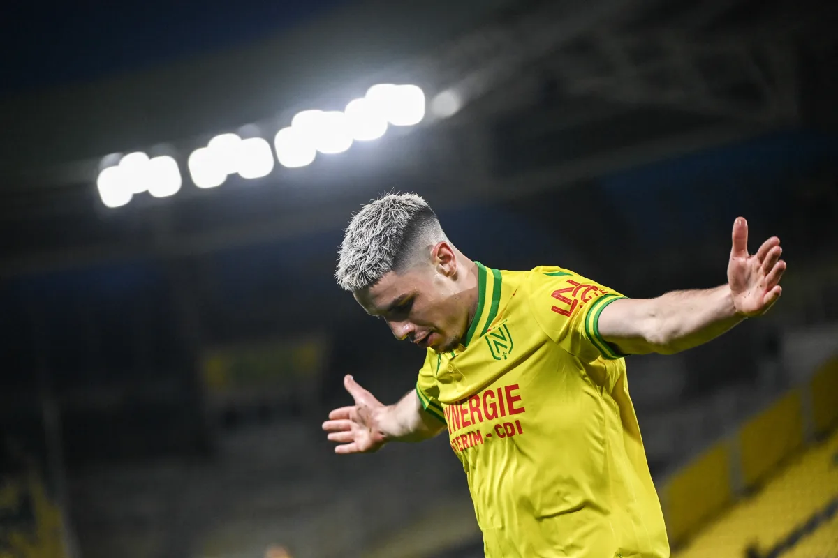 Monaco proche d'un accord de 30 millions d'euros pour recruter Matthis Abline de Nantes