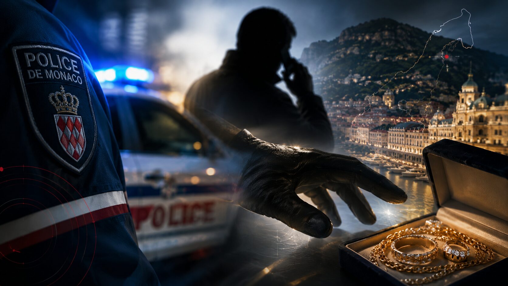 Un faux policier vole 1 million d'euros dans une arnaque aux bijoux à Monaco