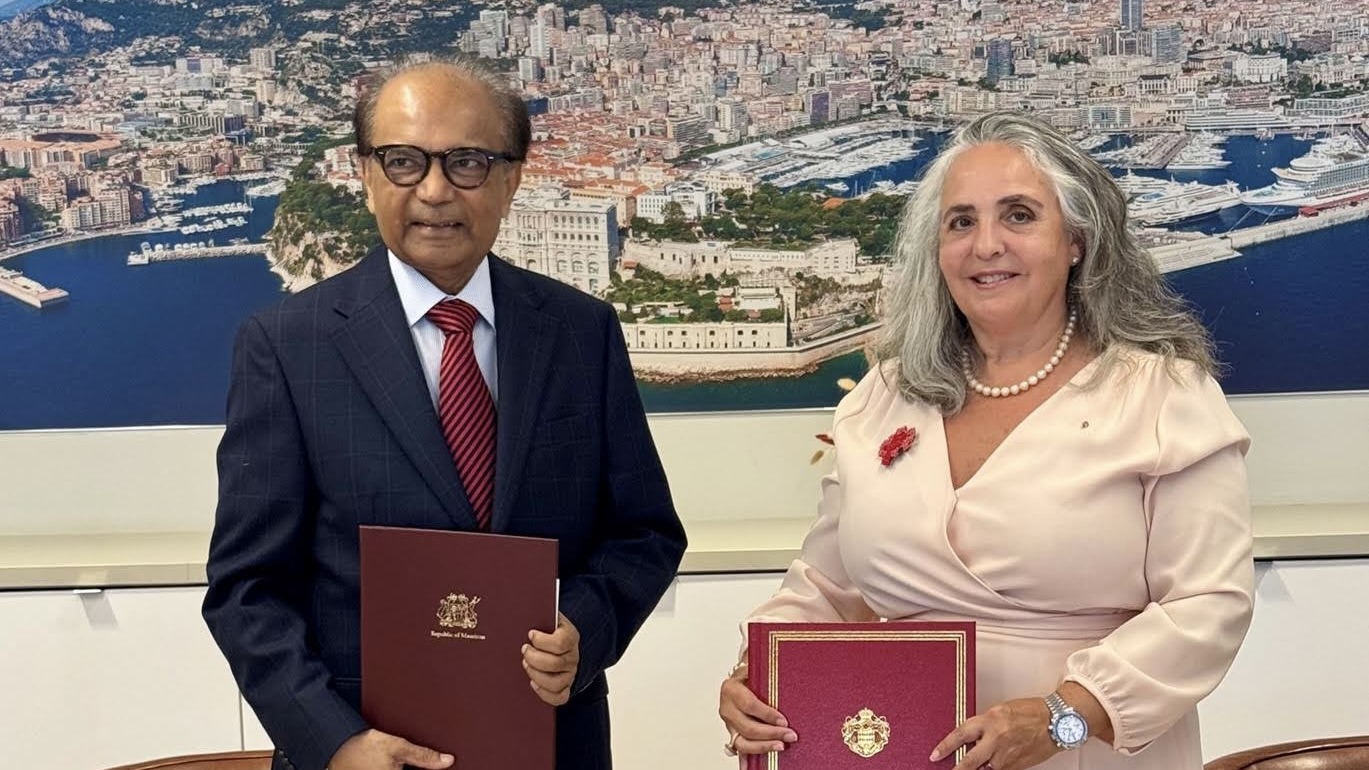 Monaco et Maurice établissent des relations diplomatiques