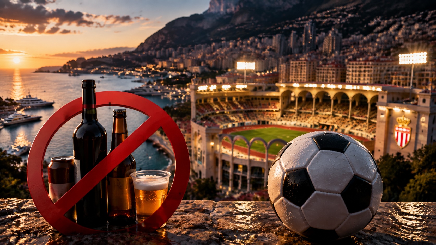 Ventes d'alcool restreintes avant le match de Monaco