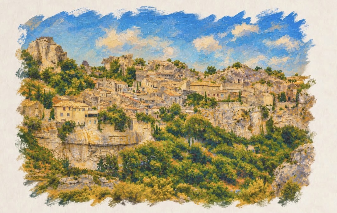 La famille princière célèbre ses liens historiques aux Baux