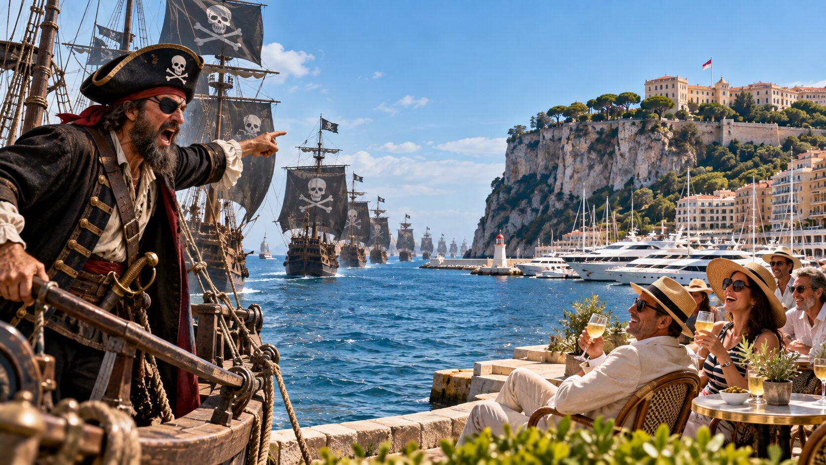 Les Pirates du Port Hercule