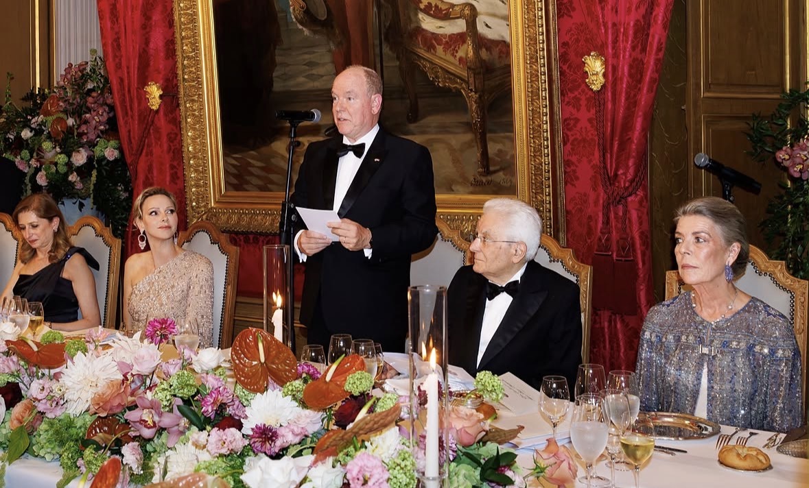 Première historique avec la visite du président italien à Monaco