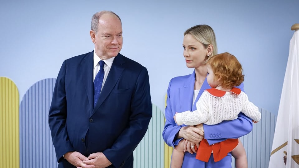 Prince Albert II and Princess Charlene inaugurate new Monaco nursery