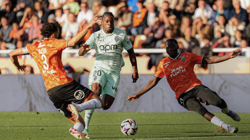 Monaco suffer first defeat of the season after narrow loss to Lorient