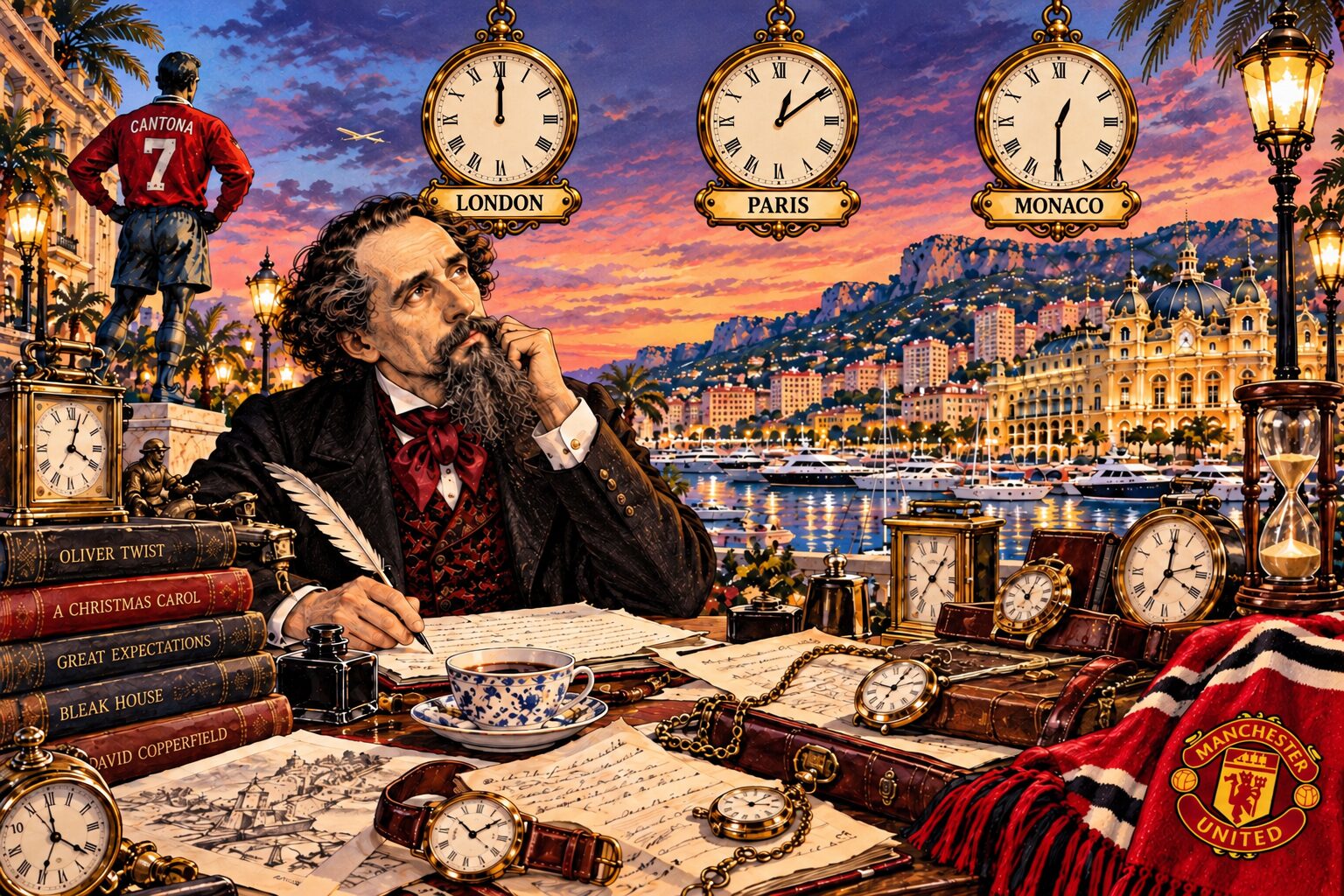 C’est l’heure de Monaco, Manchester United et Charles Dickens