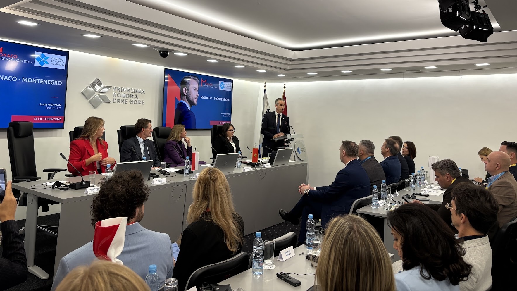 Les entreprises monégasques explorent de nouvelles opportunités au Monténégro