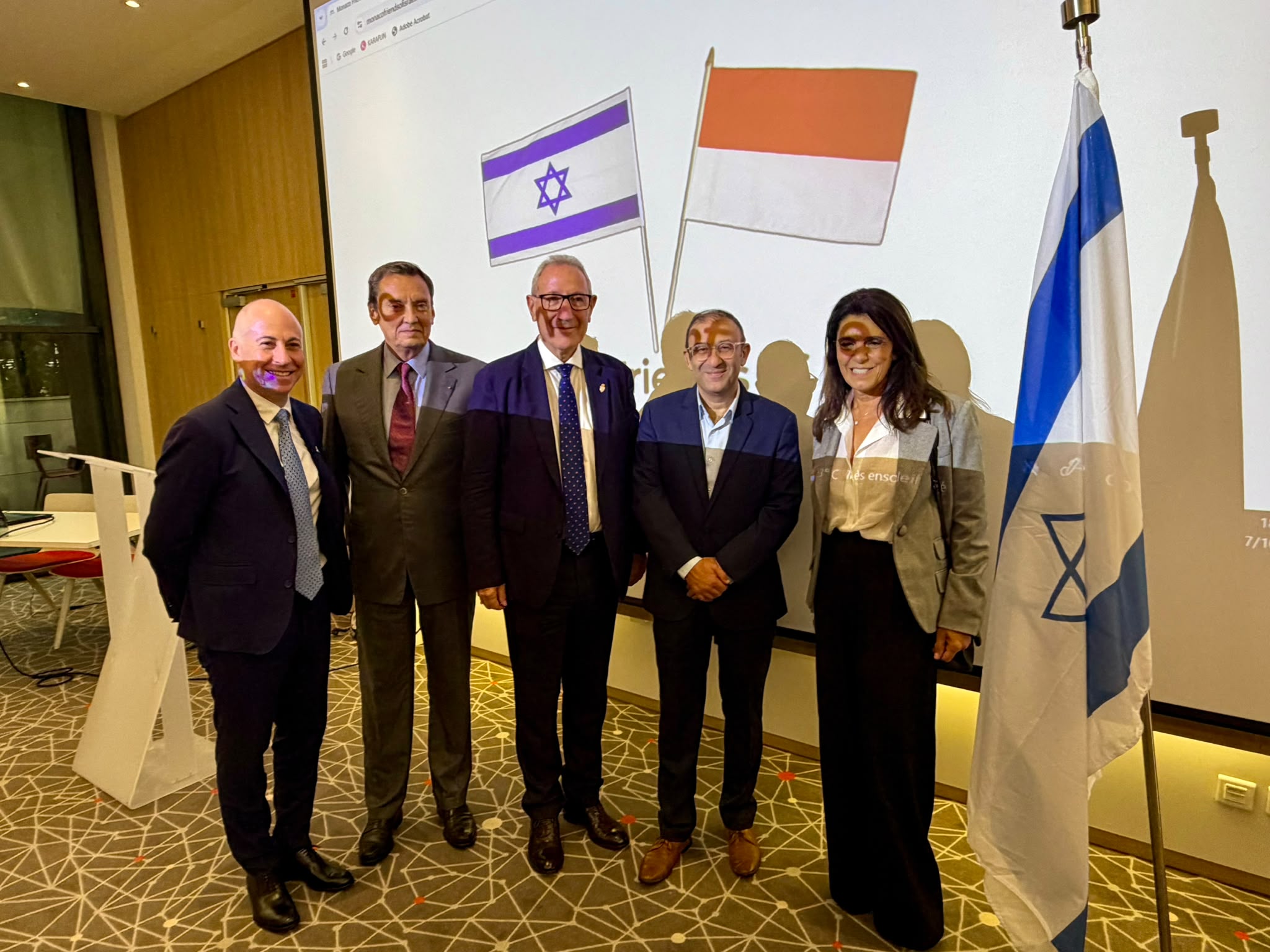 Monaco Les Amis d'Israël commémore l'anniversaire du 7 octobre