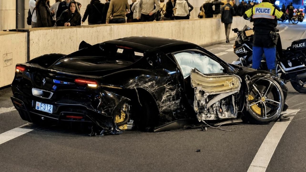 Un conducteur de Ferrari dans un accident dans le tunnel Louis II à 190 km/h évite un retour en prison